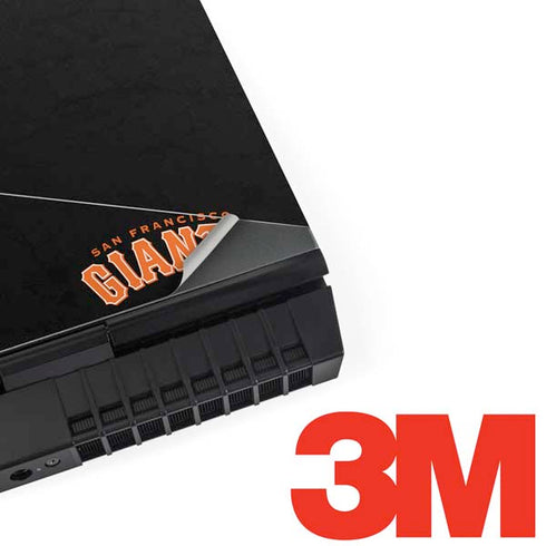 MLB San Francisco Giants - Solid Distressed Dell Alienware Skin